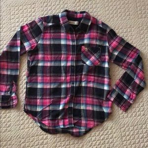 Abercrombie Kids Girls Flannel